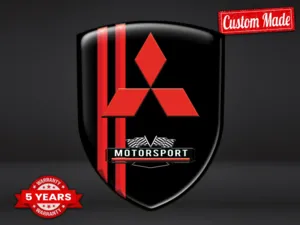 Mitsubishi Adesivi Logo Personalizzati Stile Max Durevoli Pro